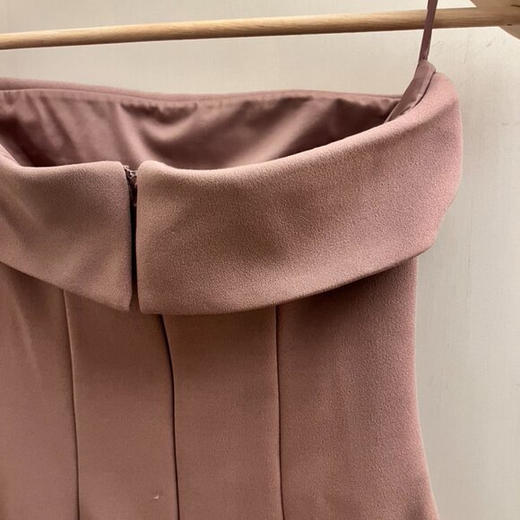 Babaton Figureknit™ Eyecatcher Dress Slim strapless double-layer crepe max XS - Picture 12 of 16